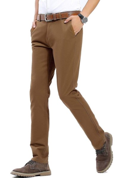 Đồng phục công sở – Quần âu nam màu nâu đậm 71