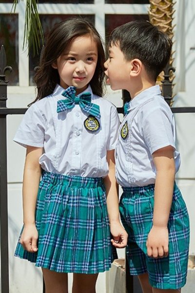 Đồng Phục Học Sinh Sinh Viên-Đồng Phục Học Sinh Cấp Váy, Quần Caro, Áo Sơ Mi Trắng I 56