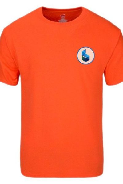 Đồng Phục Áo Thun – Áo Thun Cổ Tròn Màu Màu Cam 52