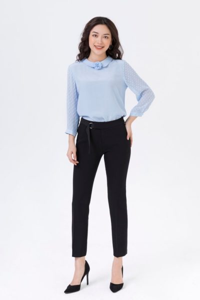 Đồng Phục Công Sở-Quần Âu Nữ Màu Đen 98