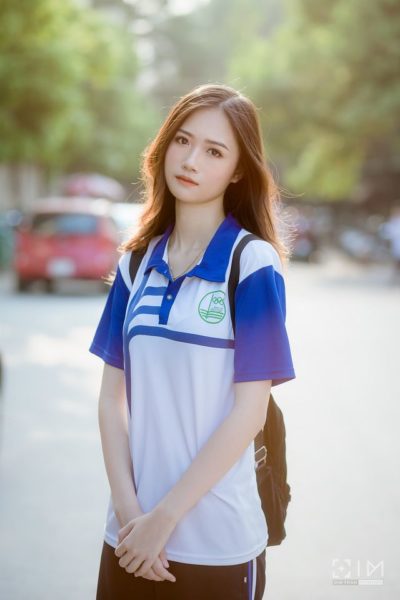 Đồng phục học sinh sinh viên – Đồng phục sinh viên thể dục xanh dương phối trắng 20